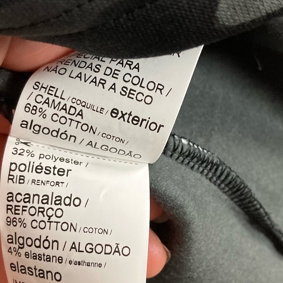 NWT Puma Logo Hoodie Grey Camo Small cotton blend - Picture 8 of 10